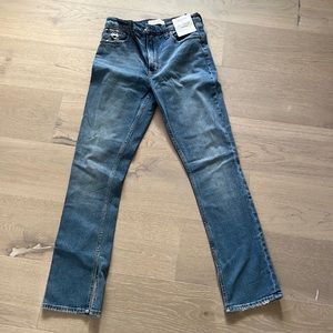 Abercrombie and fitch curve love high waisted jeans